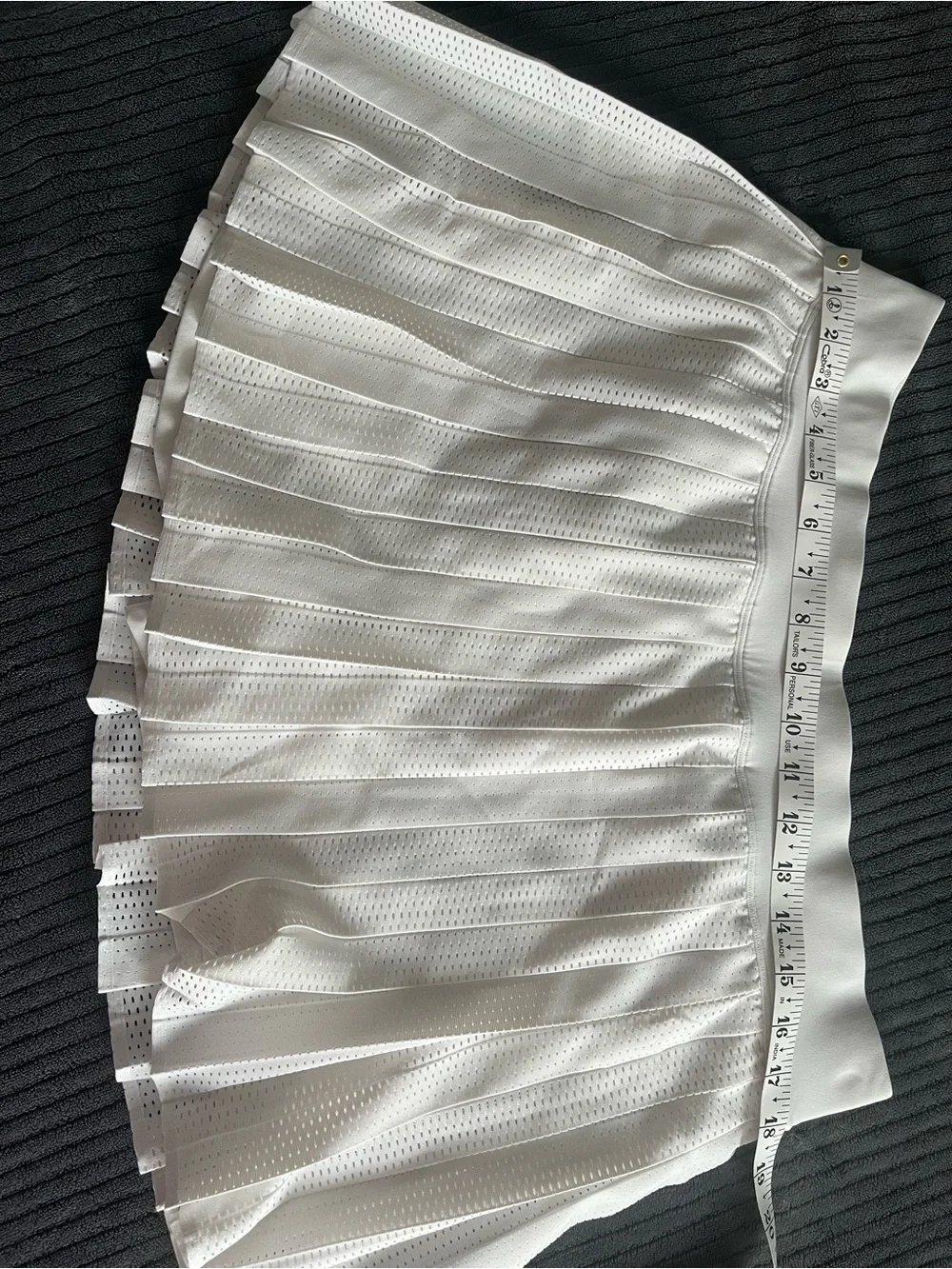 Pleated Open-Knit High-Rise Tennis Skirt | Lululemon | Size 14
